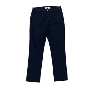 BIANCALANCIA Italy Luxury Navy Blue Stretch Cotton 5-Pocket Pants Chinos 44 (M)